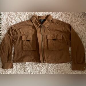 Forever 21 Brown Utility Jacket